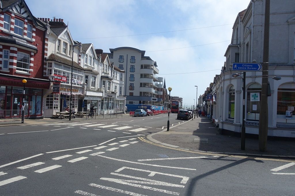 Shops close by.